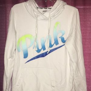 Gently used “Pink” Hoodie